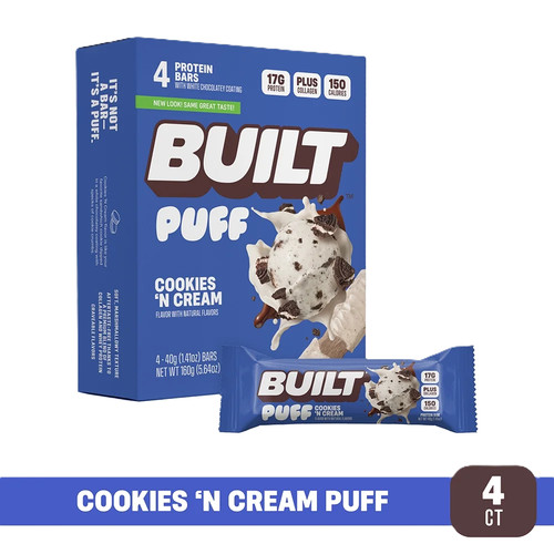 Built puff protein bar - puff,
