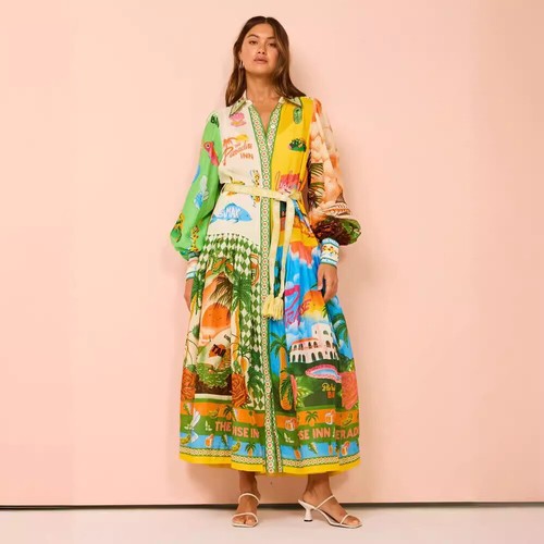Women boho maxi long - boho,